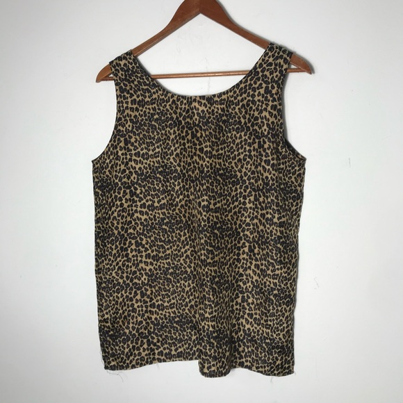 Womens Vintage Stunt Leopard Print Silk Blouse, Size S, EUC!! - Picture 2 of 2